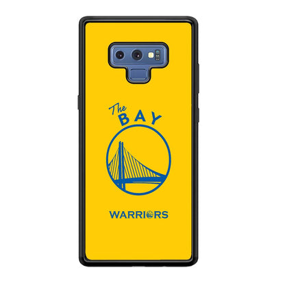 Golden State Warriors The Blue Silhouette Samsung Galaxy Note 9 Case-Oxvistore