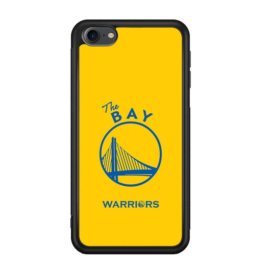 Golden State Warriors The Blue Silhouette iPod Touch 6 Case-Rubber Black (2D Case)-Oxvistore