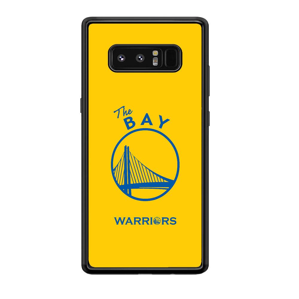 Golden State Warriors The Blue Silhouette Samsung Galaxy Note 8 Case-Oxvistore