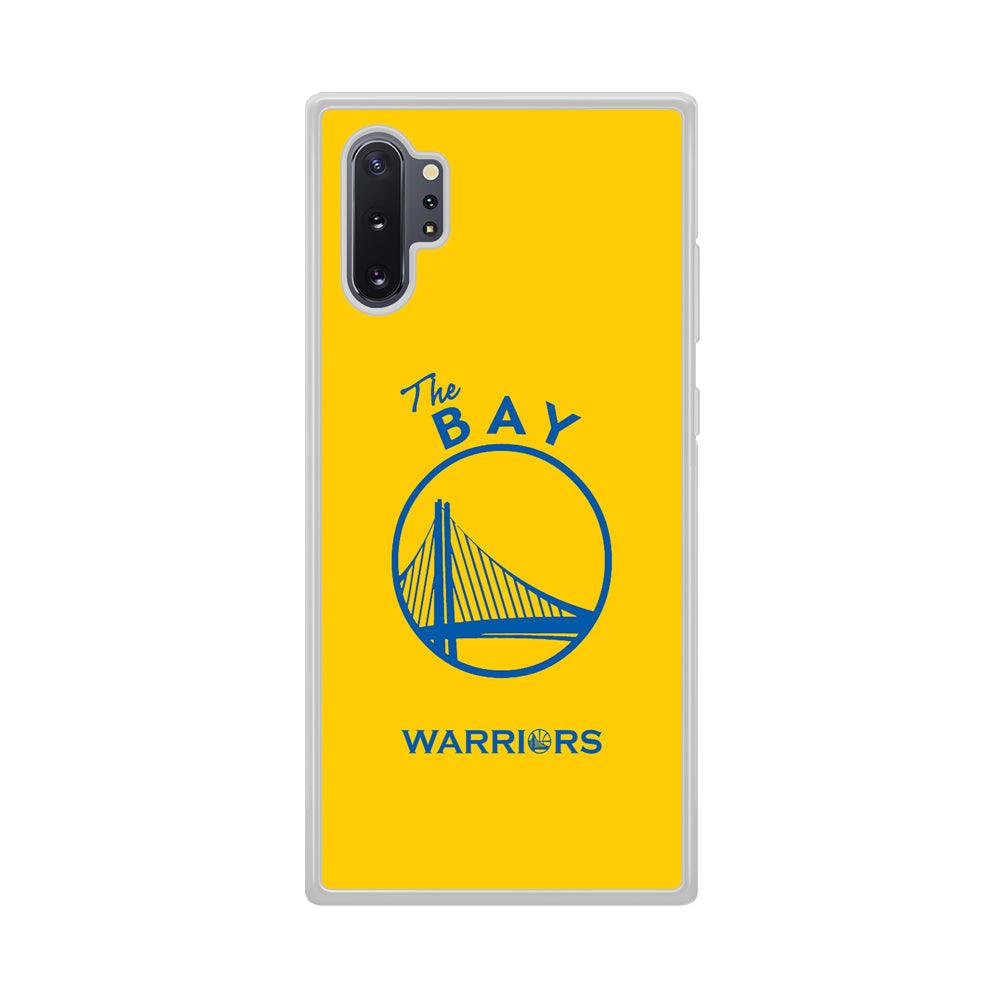 Golden State Warriors The Blue Silhouette Samsung Galaxy Note 10 Plus Case-Oxvistore