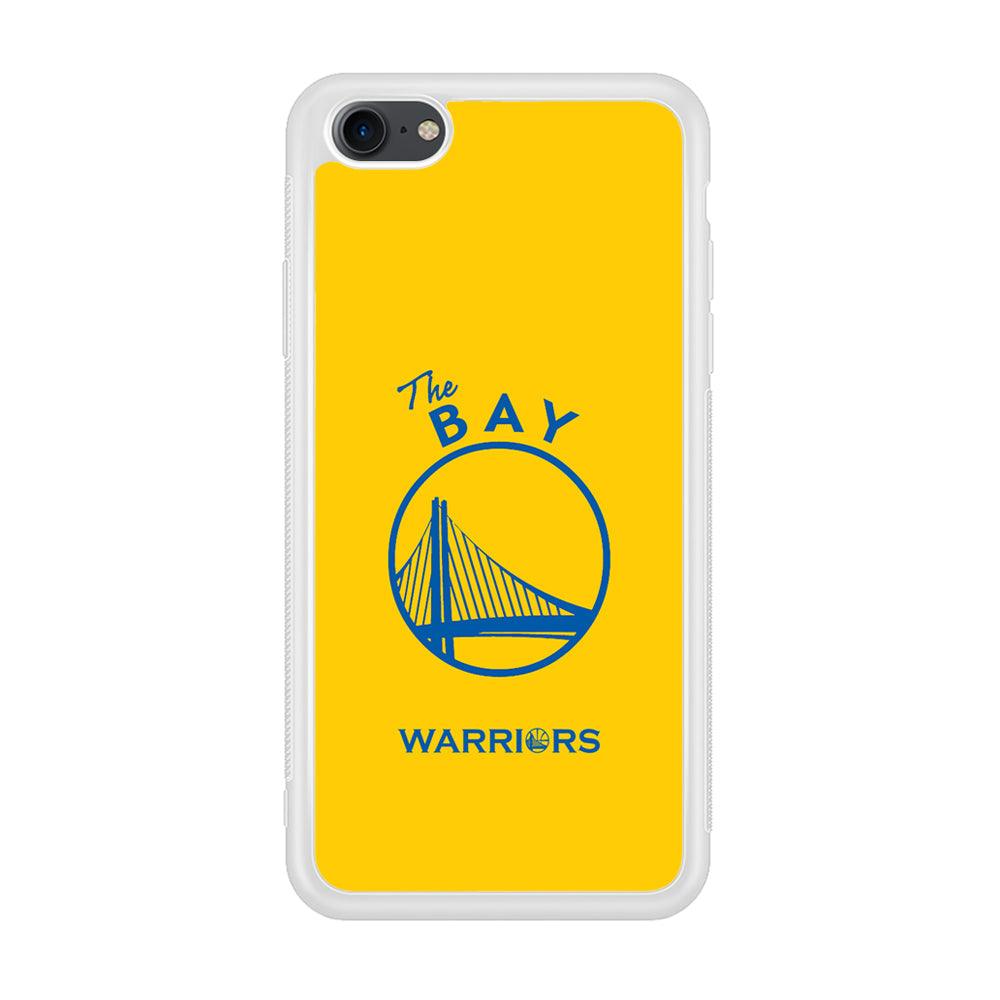 Golden State Warriors The Blue Silhouette iPhone 8 Case-Oxvistore