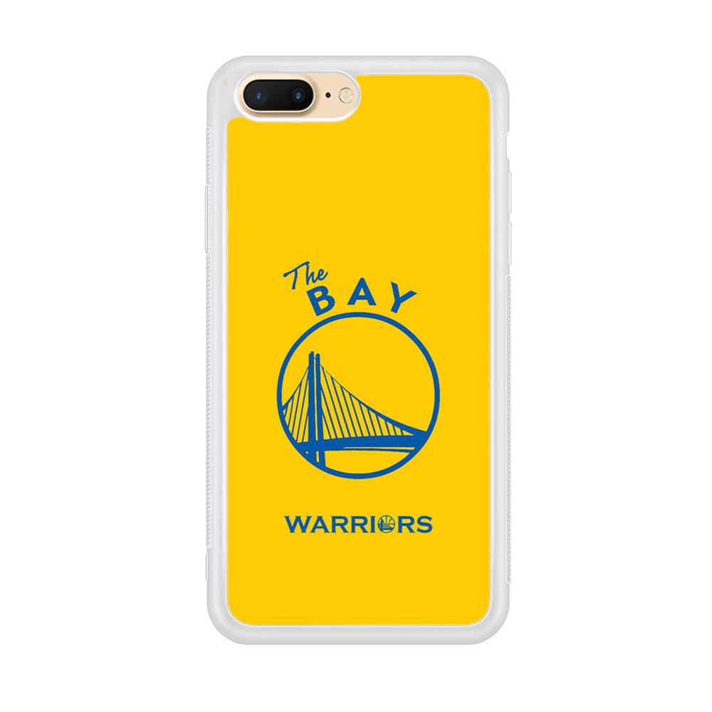 Golden State Warriors The Blue Silhouette iPhone 8 Plus Case-Oxvistore