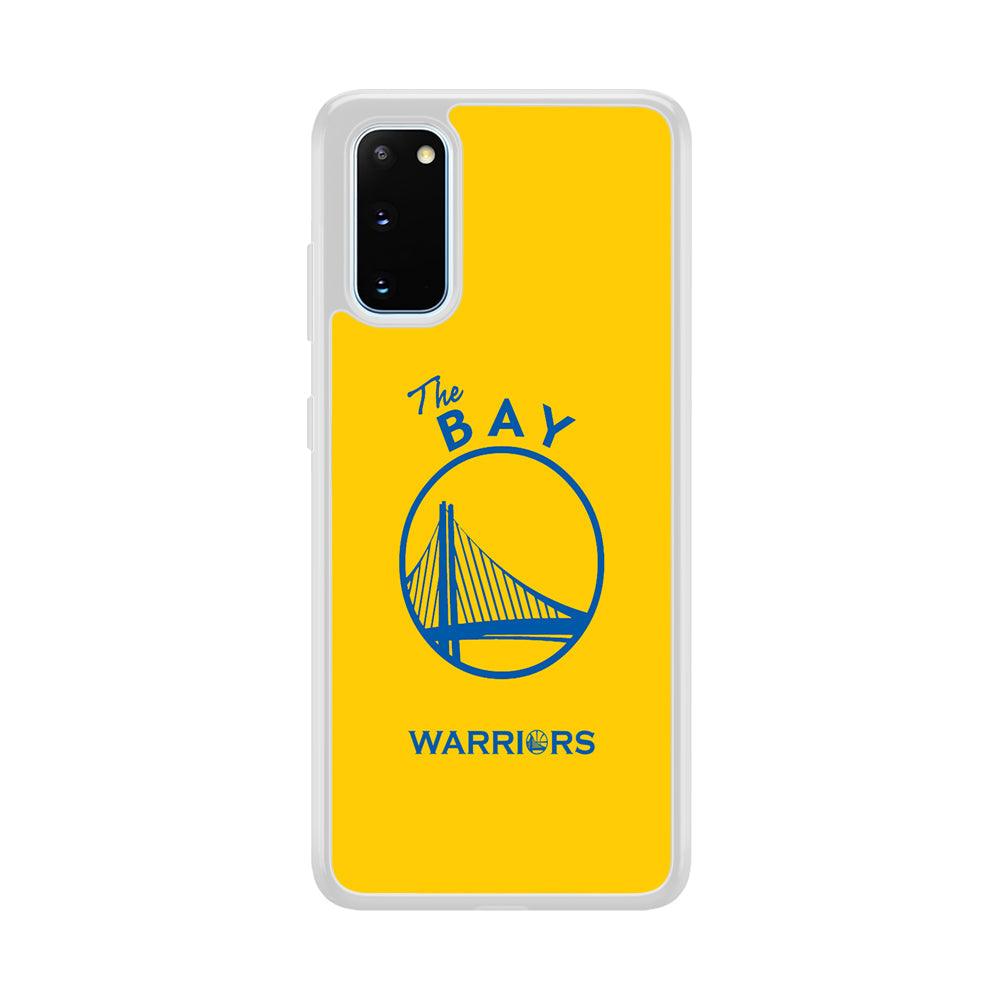 Golden State Warriors The Blue Silhouette Samsung Galaxy S20 Case-Oxvistore