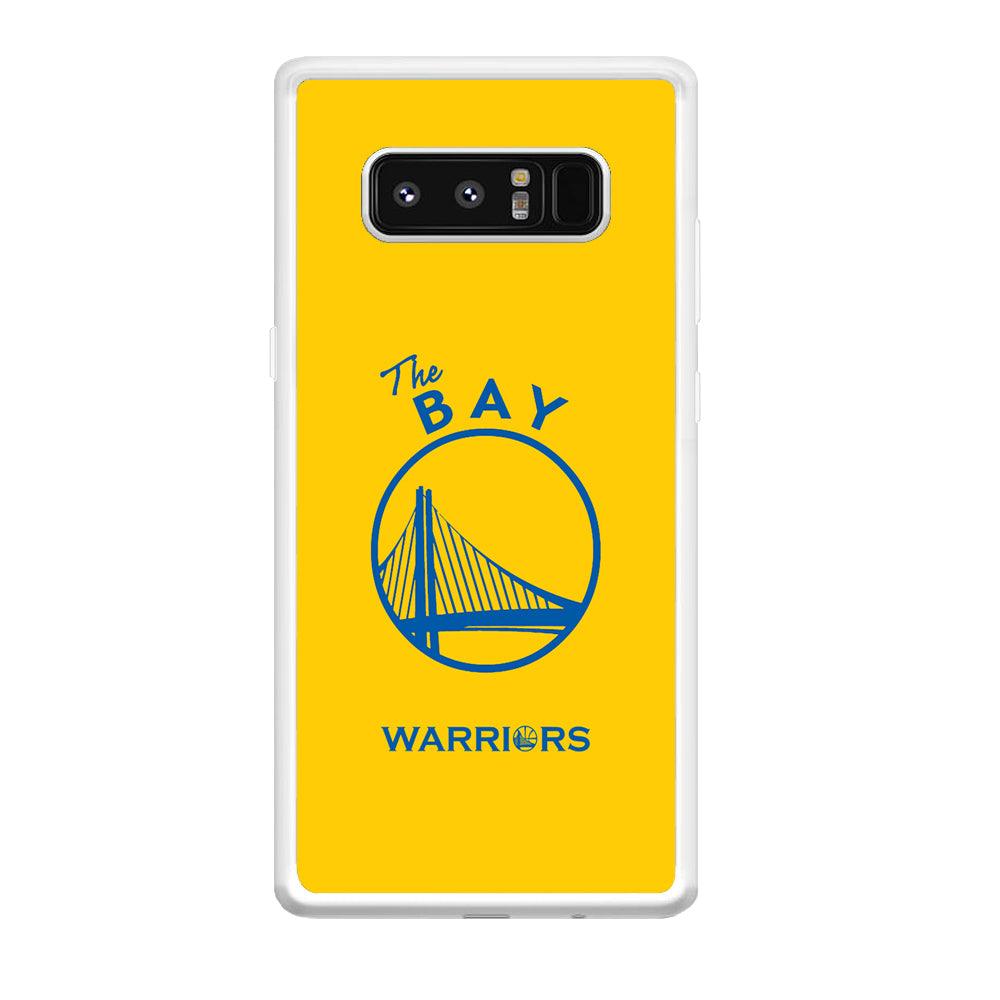 Golden State Warriors The Blue Silhouette Samsung Galaxy Note 8 Case-Oxvistore