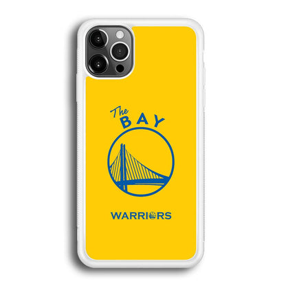 Golden State Warriors The Blue Silhouette iPhone 12 Pro Max Case-Oxvistore