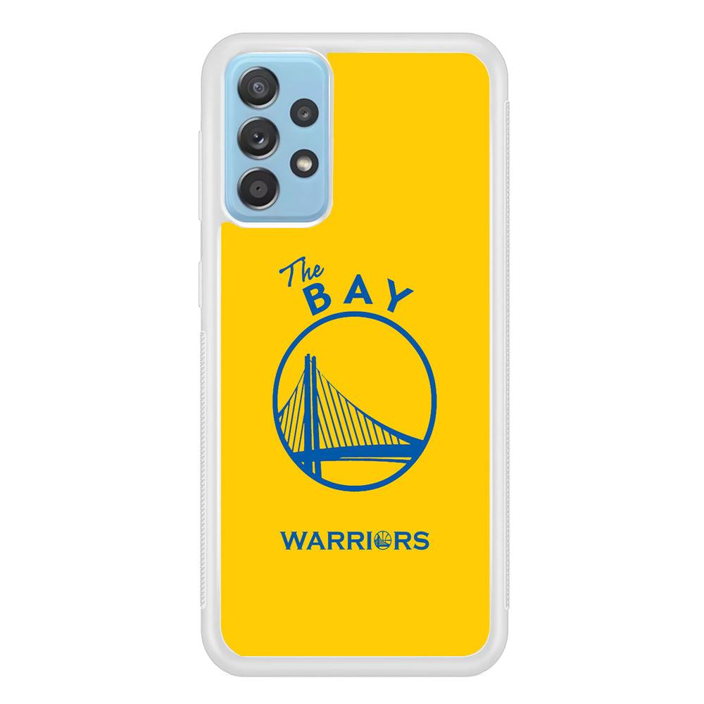 Golden State Warriors The Blue Silhouette Samsung Galaxy A52 Case-Oxvistore