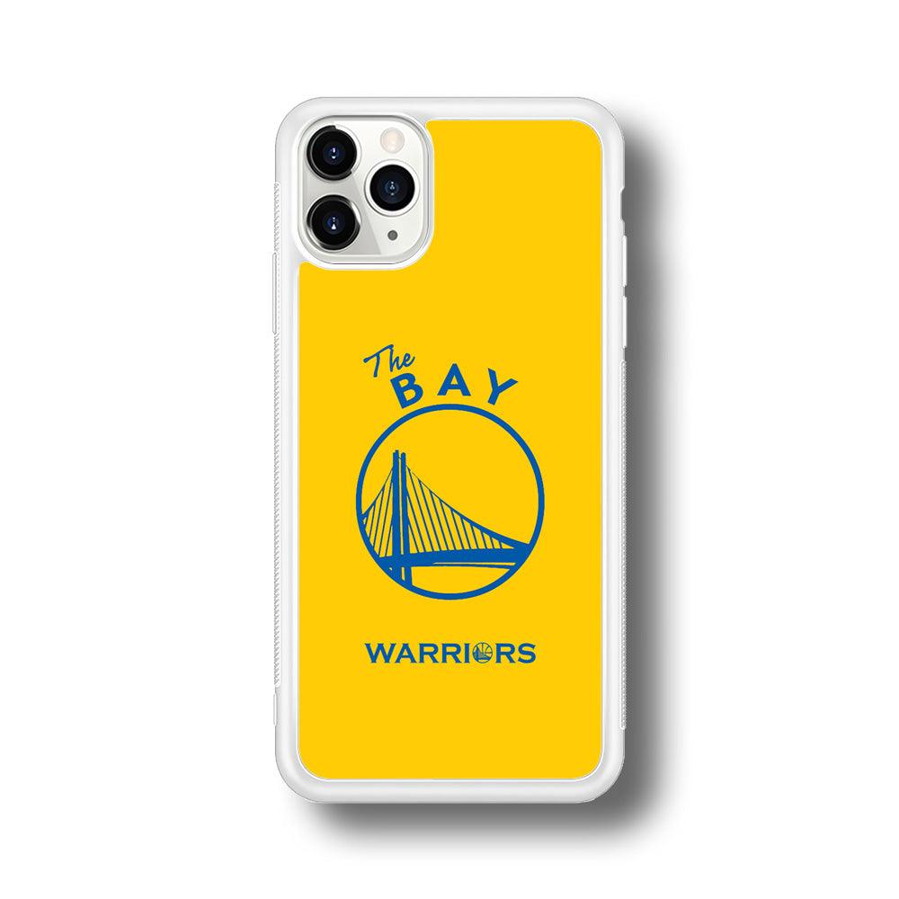 Golden State Warriors The Blue Silhouette iPhone 11 Pro Case-Oxvistore