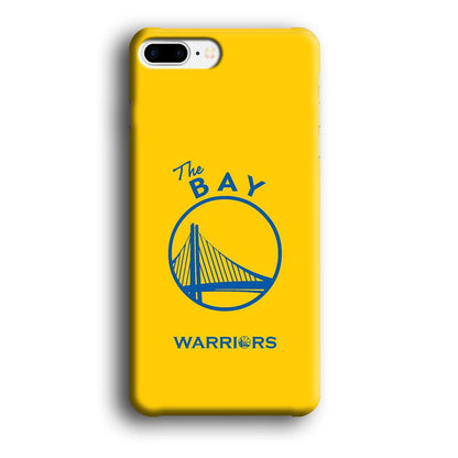 Golden State Warriors The Blue Silhouette iPhone 8 Plus Case-Oxvistore