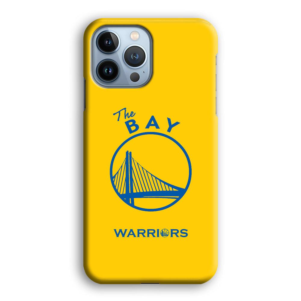 Golden State Warriors The Blue Silhouette iPhone 14 Pro Case-Oxvistore