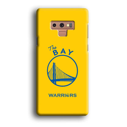 Golden State Warriors The Blue Silhouette Samsung Galaxy Note 9 Case-Oxvistore