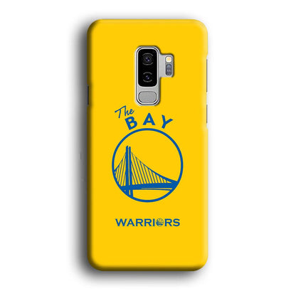 Golden State Warriors The Blue Silhouette Samsung Galaxy S9 Plus Case-Oxvistore