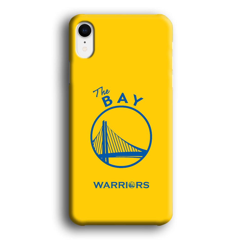 Golden State Warriors The Blue Silhouette iPhone XR Case-Oxvistore