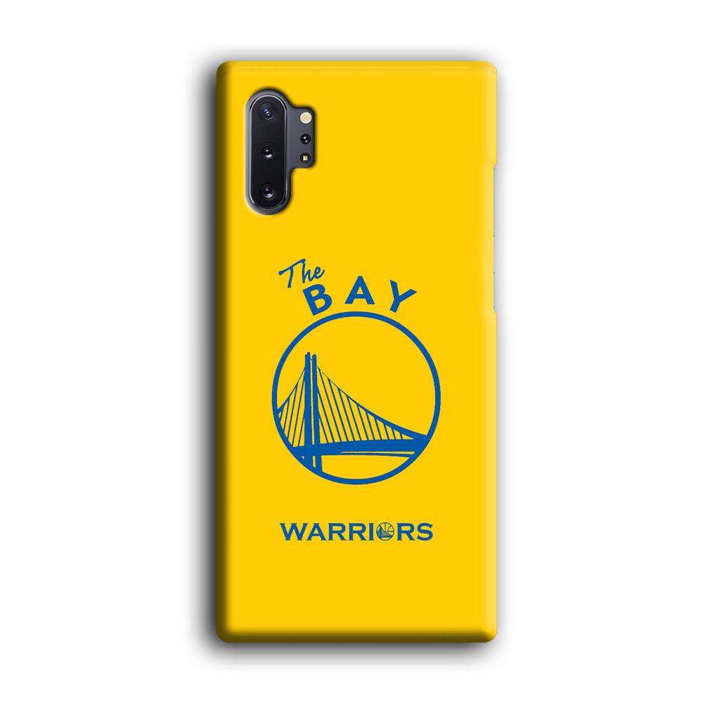 Golden State Warriors The Blue Silhouette Samsung Galaxy Note 10 Plus Case-Oxvistore