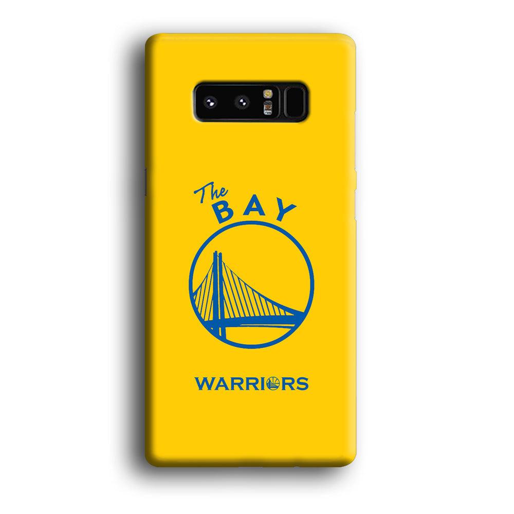 Golden State Warriors The Blue Silhouette Samsung Galaxy Note 8 Case-Oxvistore