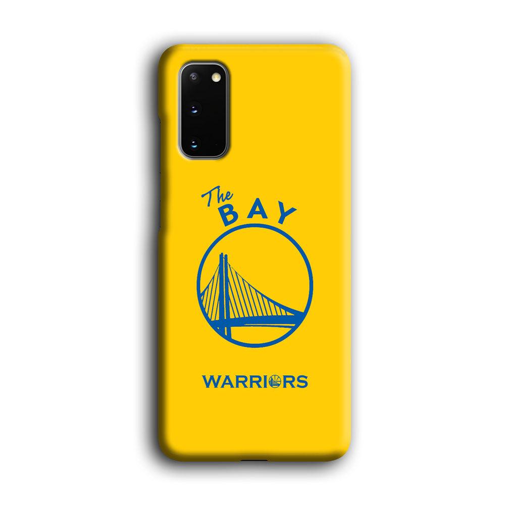 Golden State Warriors The Blue Silhouette Samsung Galaxy S20 Case-Oxvistore