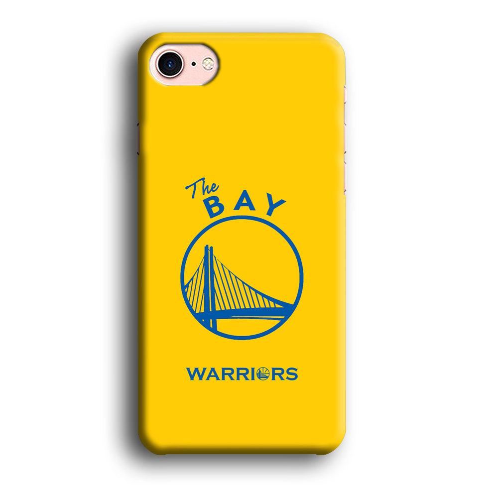 Golden State Warriors The Blue Silhouette iPhone 8 Case-Oxvistore