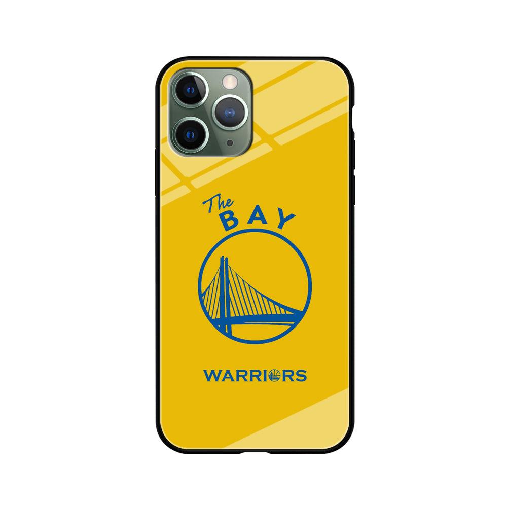 Golden State Warriors The Blue Silhouette iPhone 11 Pro Case-Oxvistore