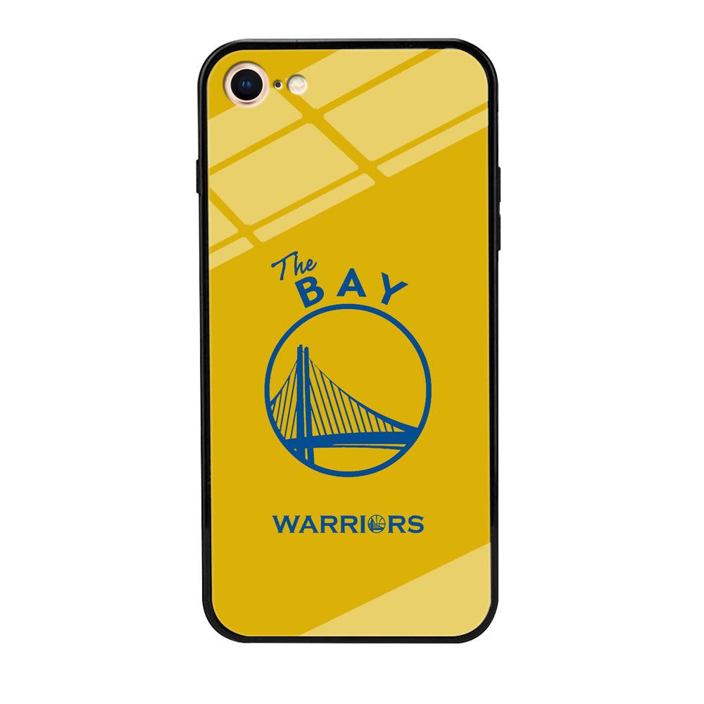 Golden State Warriors The Blue Silhouette iPhone 8 Case-Oxvistore