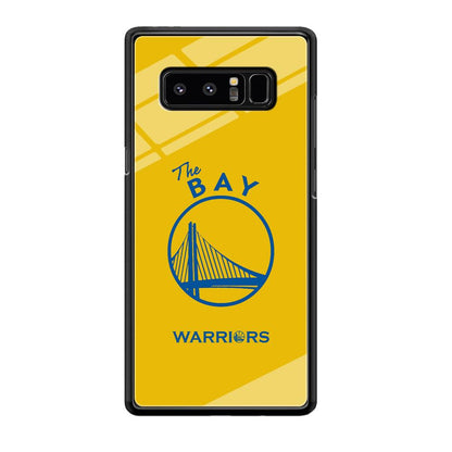 Golden State Warriors The Blue Silhouette Samsung Galaxy Note 8 Case-Oxvistore