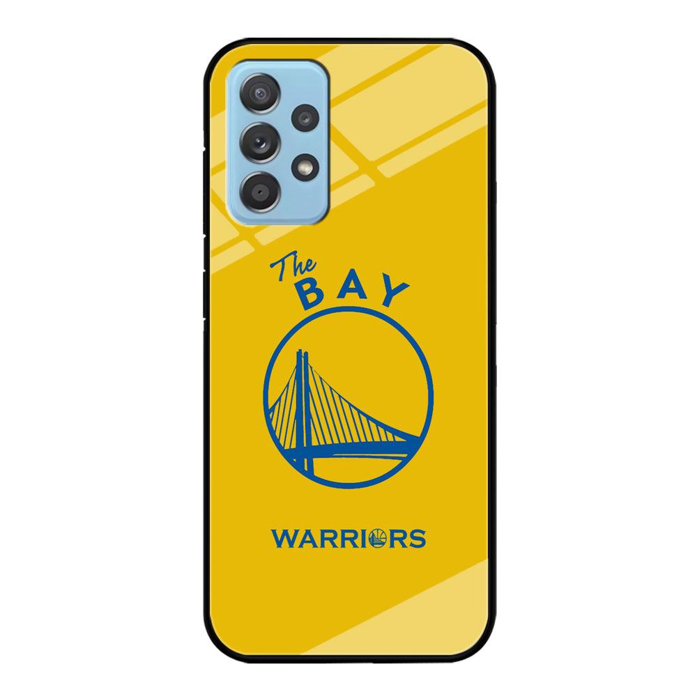 Golden State Warriors The Blue Silhouette Samsung Galaxy A52 Case-Oxvistore