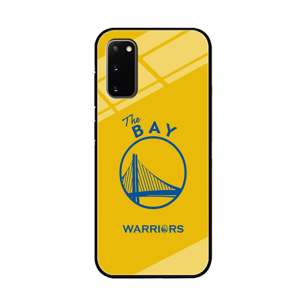 Golden State Warriors The Blue Silhouette Samsung Galaxy S20 Case-Oxvistore