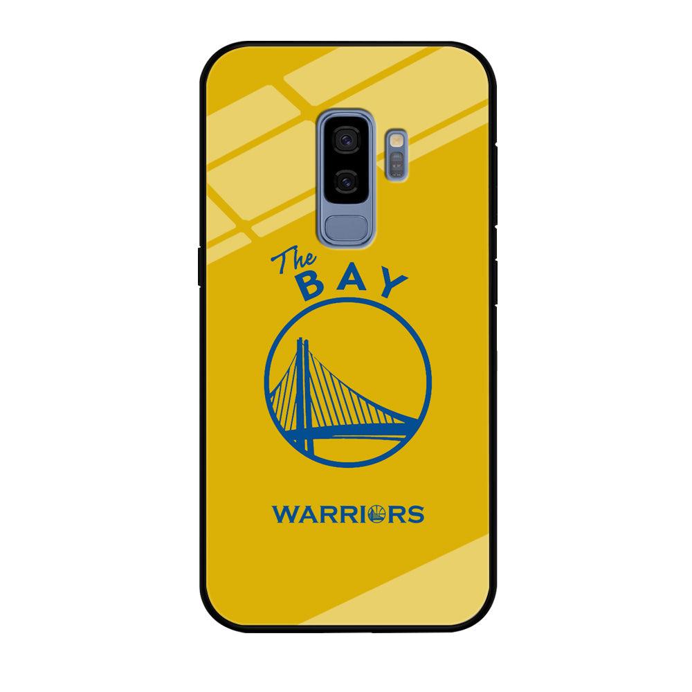 Golden State Warriors The Blue Silhouette Samsung Galaxy S9 Plus Case-Oxvistore