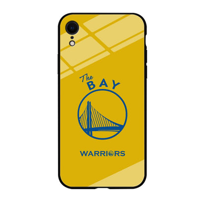 Golden State Warriors The Blue Silhouette iPhone XR Case-Oxvistore