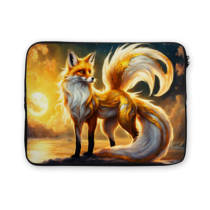 Golden Tailed Fox Laptop Sleeve Protective Cover