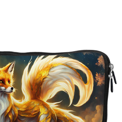 Golden Tailed Fox Laptop Sleeve Protective Cover