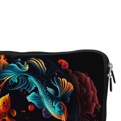 Goldfish Yin Yang Harmony Laptop Sleeve Protective Cover