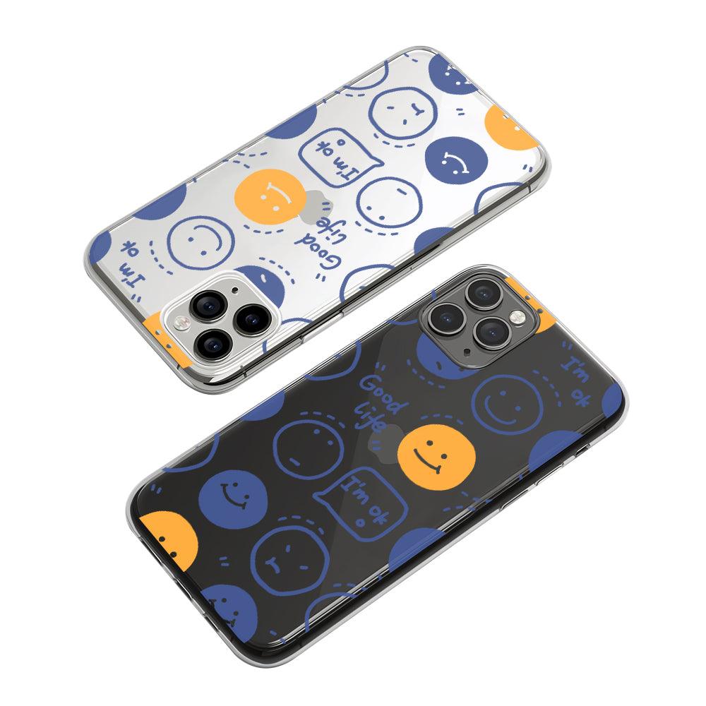 Good Life on Smile Clear Soft Case-Oxvistore