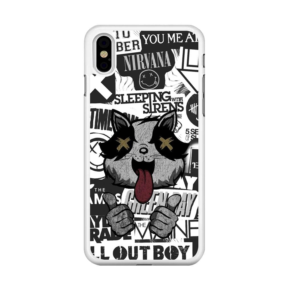 Good Stories of Playlist iPhone X Case-Oxvistore