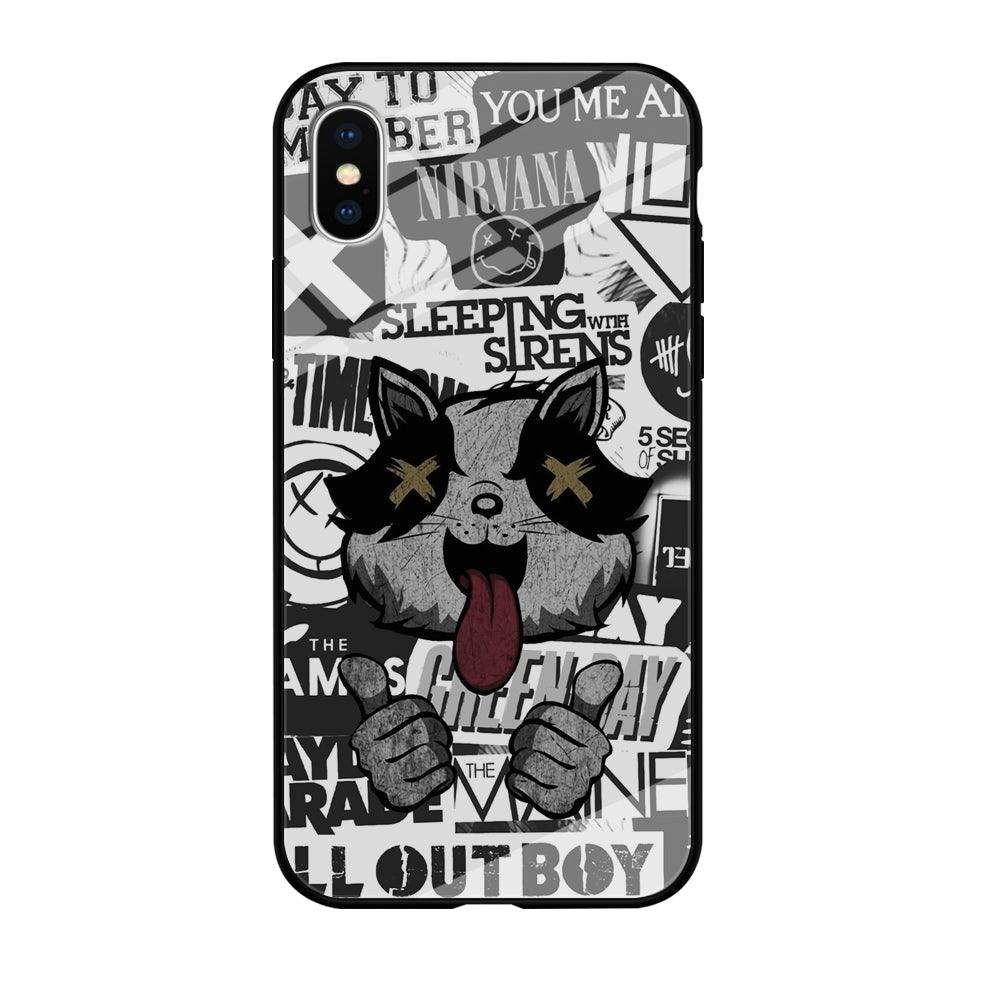 Good Stories of Playlist iPhone X Case-Oxvistore