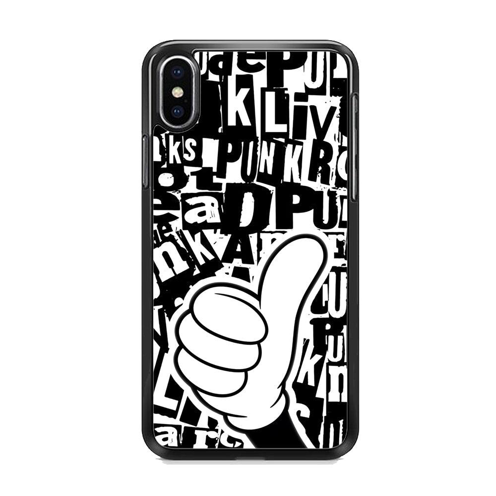 Good Things You Need iPhone XS Case-Rubber White (2D Case)-Oxvistore