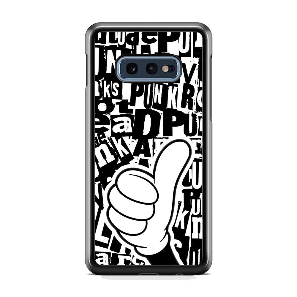 Good Things You Need Samsung Galaxy S10E Case-Rubber Black (2D Case)-Oxvistore