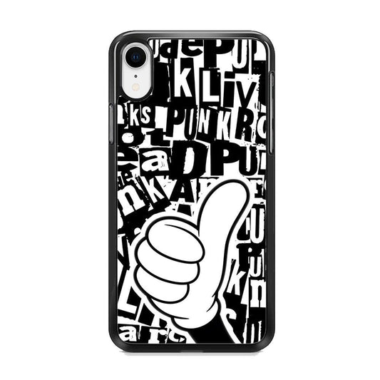 Good Things You Need iPhone XR Case-Rubber Black (2D Case)-Oxvistore