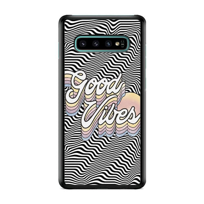 Good Vibes Motion Samsung Galaxy S10 Case-Oxvistore