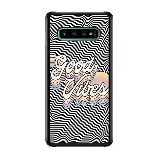 Good Vibes Motion Samsung Galaxy S10 Plus Case-Oxvistore