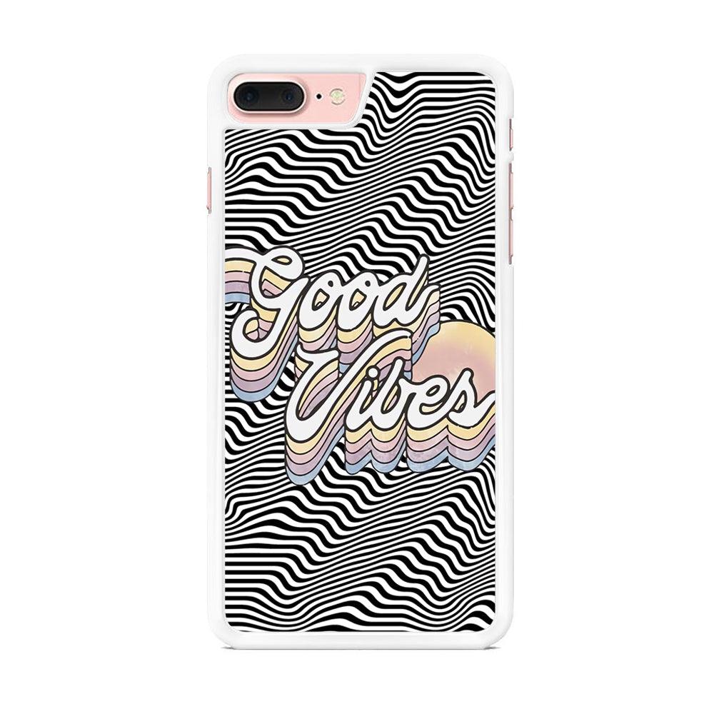 Good Vibes Motion iPhone 7 Plus Case-Oxvistore