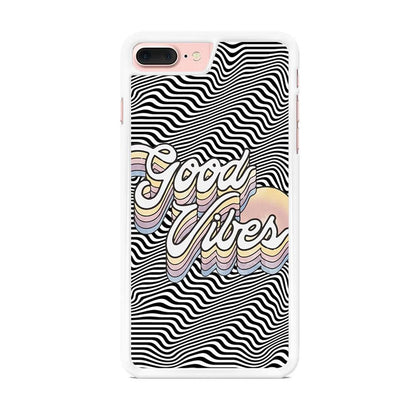 Good Vibes Motion iPhone 7 Plus Case-Oxvistore