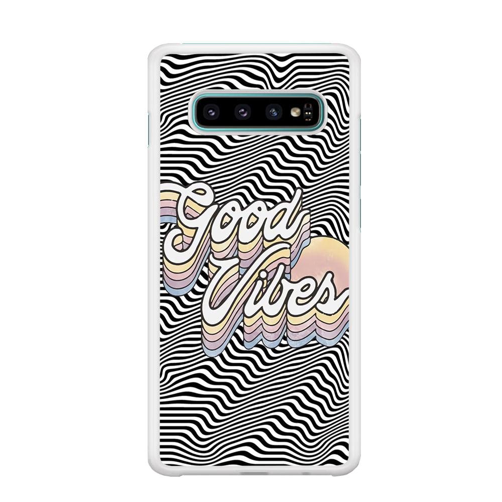 Good Vibes Motion Samsung Galaxy S10 Plus Case-Oxvistore