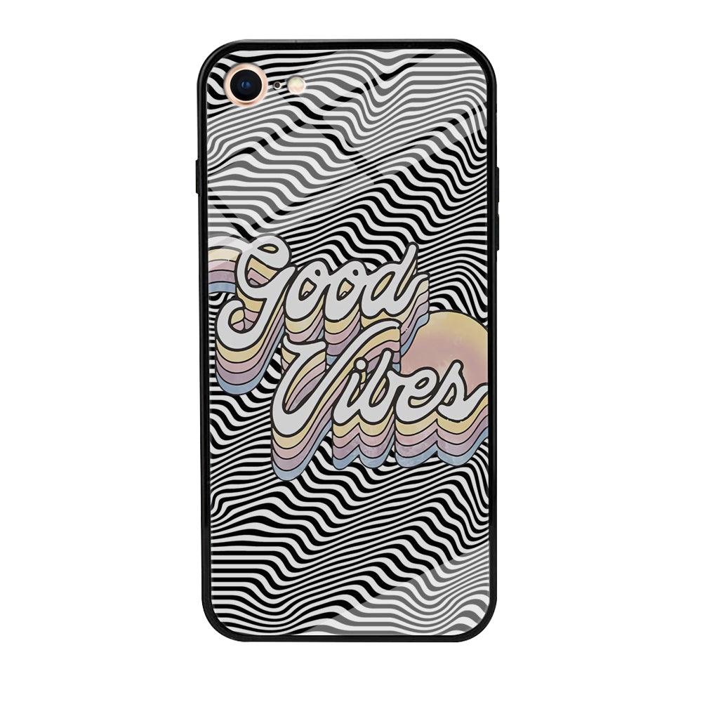 Good Vibes Motion iPhone 8 Case-Oxvistore