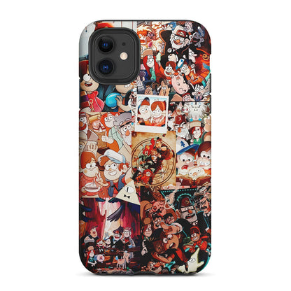 Gravity Falls Aesthetic Collage 2 in 1 Tough Phone Case