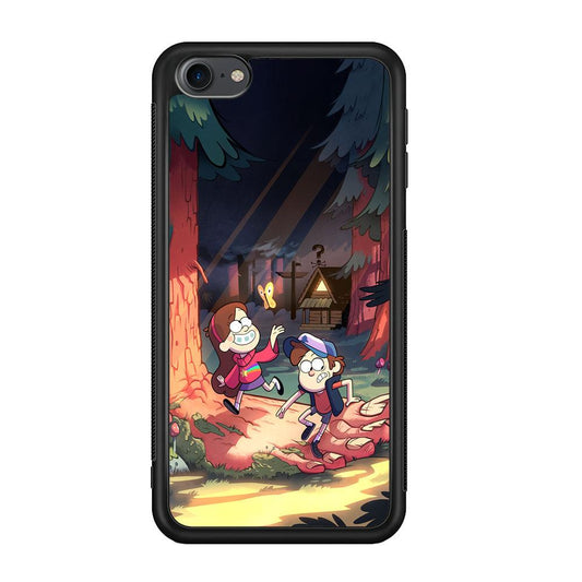 Gravity Falls Its a Big Foot iPod Touch 6 Case-Rubber Black (2D Case)-Oxvistore