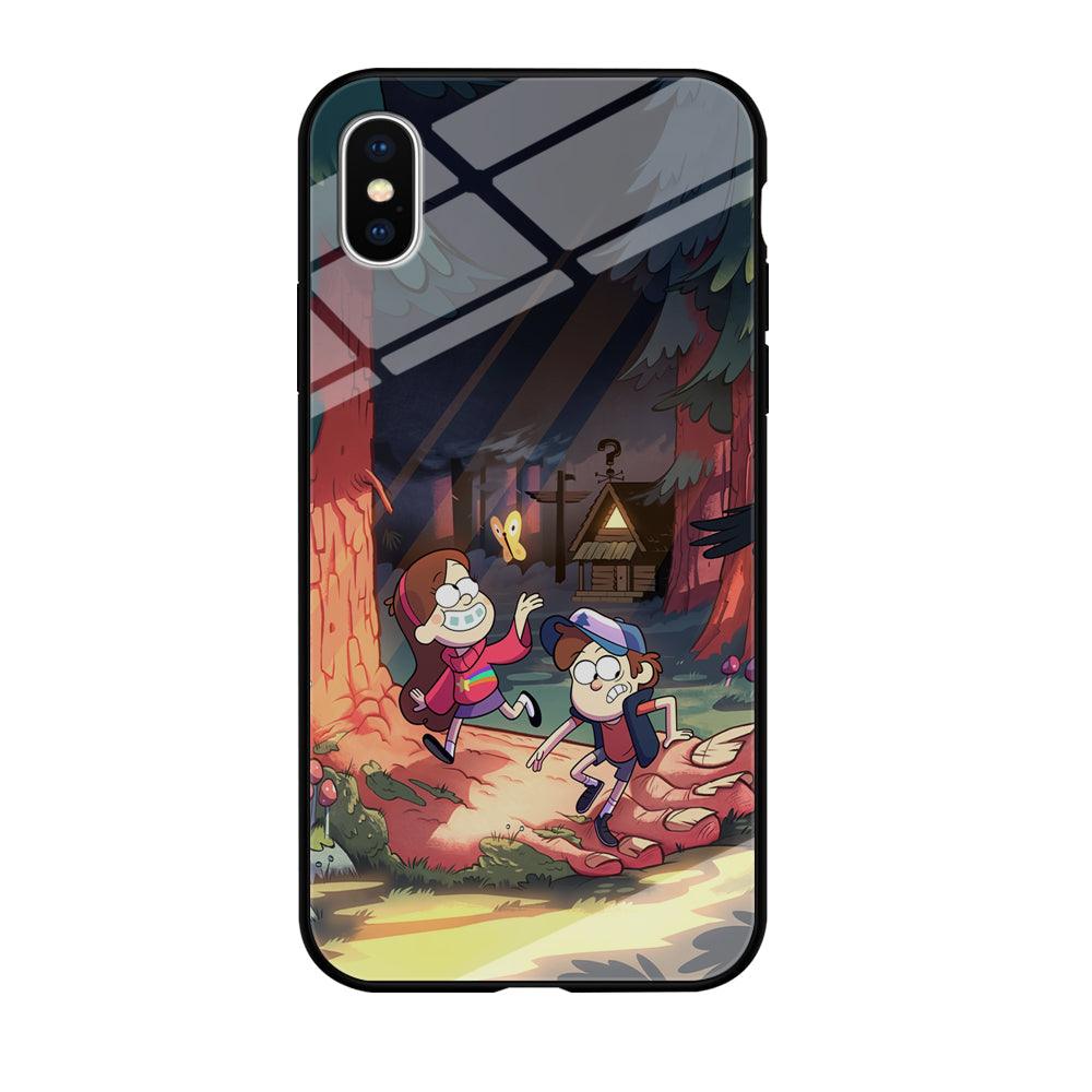 Gravity Falls Its a Big Foot iPhone X Case-Oxvistore