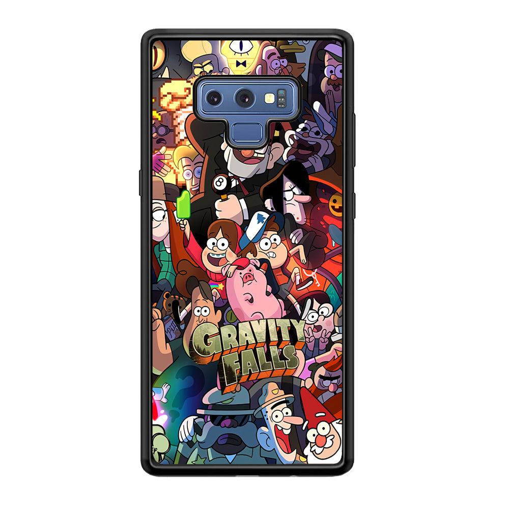 Gravity Falls Team Around The World Samsung Galaxy Note 9 Case-Oxvistore