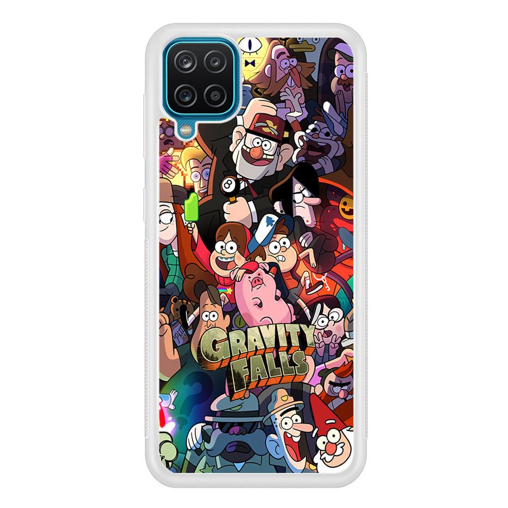 Gravity Falls Team Around The World Samsung Galaxy A12 Case-Oxvistore