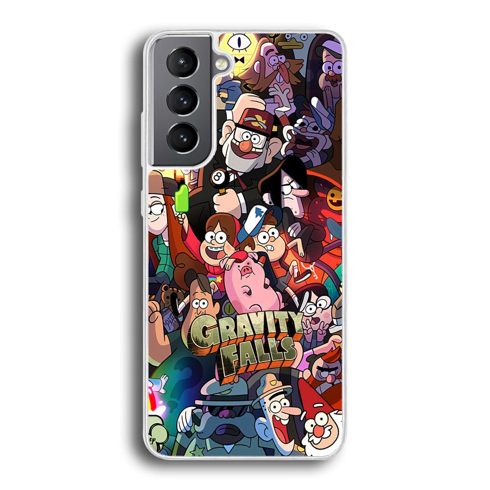 Gravity Falls Team Around The World Samsung Galaxy S21 Case-Oxvistore