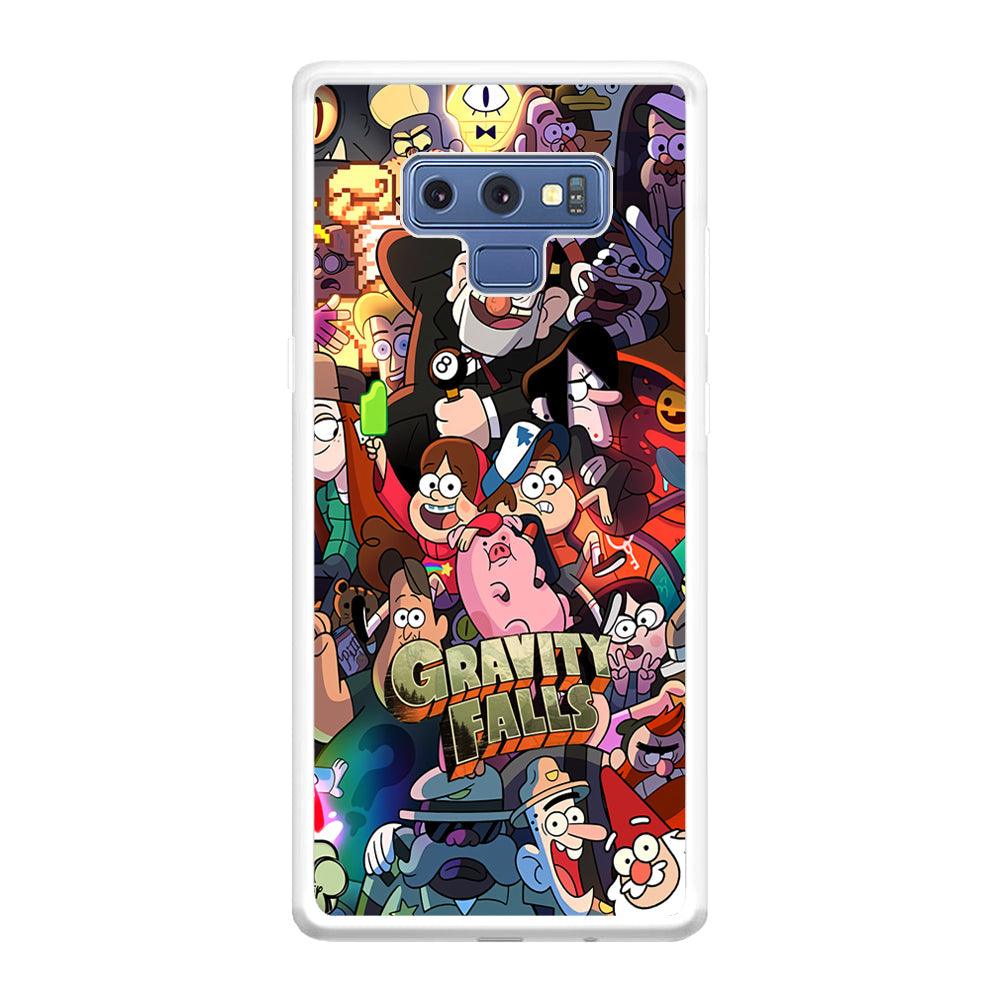 Gravity Falls Team Around The World Samsung Galaxy Note 9 Case-Oxvistore