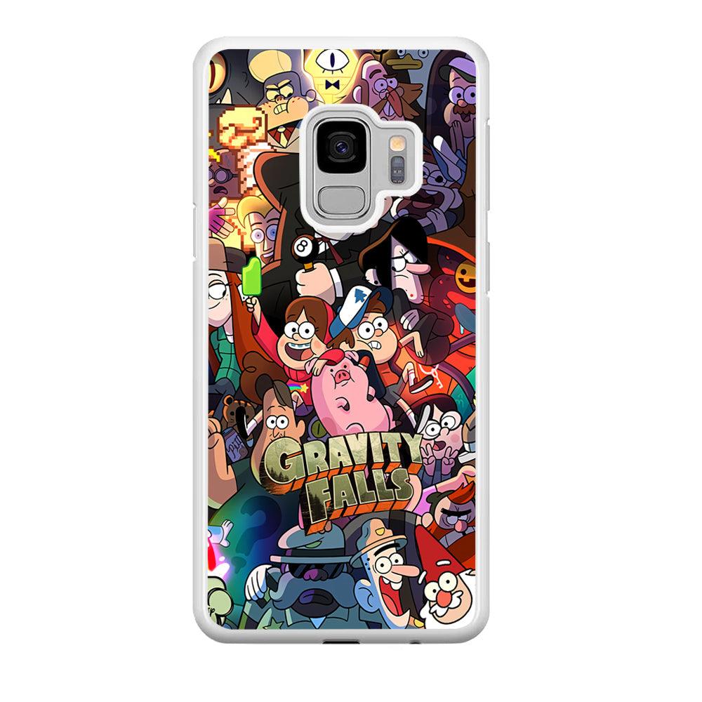 Gravity Falls Team Around The World Samsung Galaxy S9 Case-Oxvistore